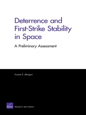 cover image of Deterrence and First-Strike Stability in Space